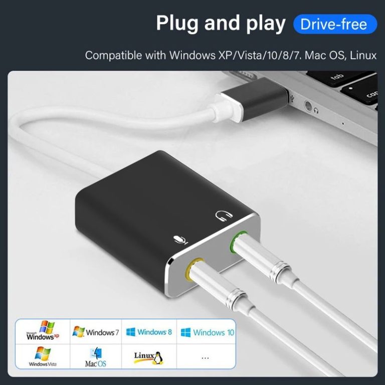 Κάρτα ήχου USB 7.1 με καλώδιο - Image 4