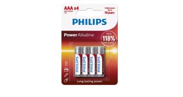 Μπαταρίες Philips Power Αλκαλικές LR03P BL4 AAA (4τμχ)